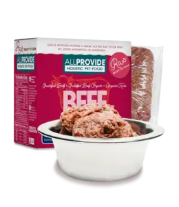 All Provide Raw Dog Frozen Food Beef, 2lb