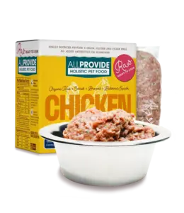 All Provide Raw Dog Frozen Food Chicken, 2lb