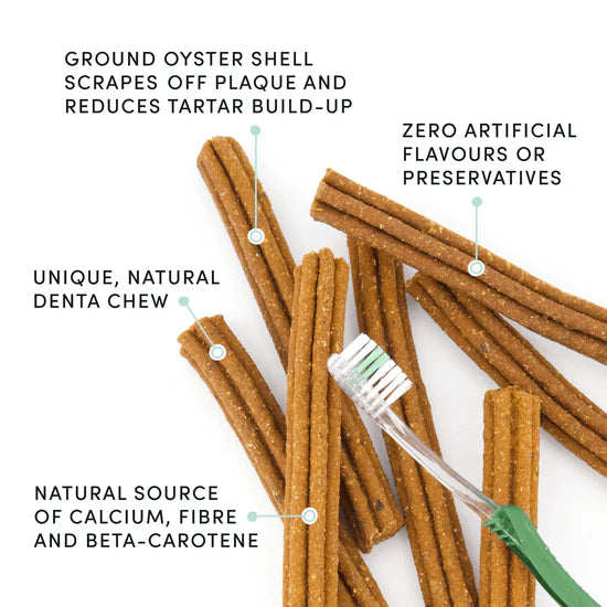 Crumps Naturals Plaque Busters Dog Chew Bacon