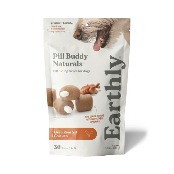 Pill Buddy Roasted Chicken Dog Treats, 30ct