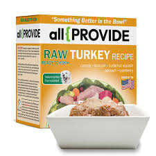 All Provide Raw Dog Frozen Food Turkey, 2lb