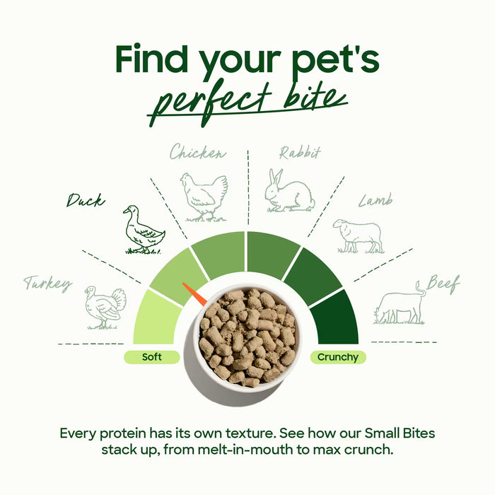 Small Batch Dog Freeze Dried Food Duck, Small Bites