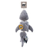 Tall Tails Plush Rope Dog Toy Jointed Shark, 14"