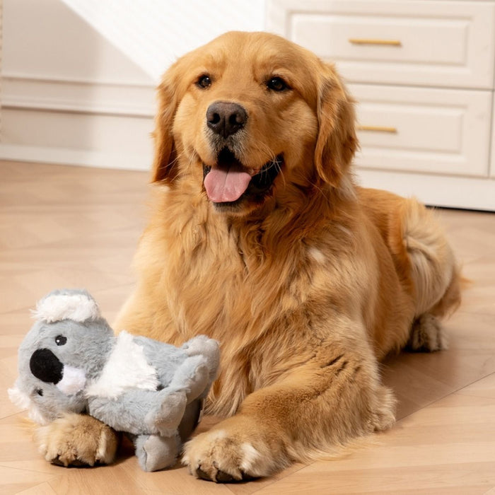 Tall Tails Plush Squeaker Dog Toy, Koala, 8"
