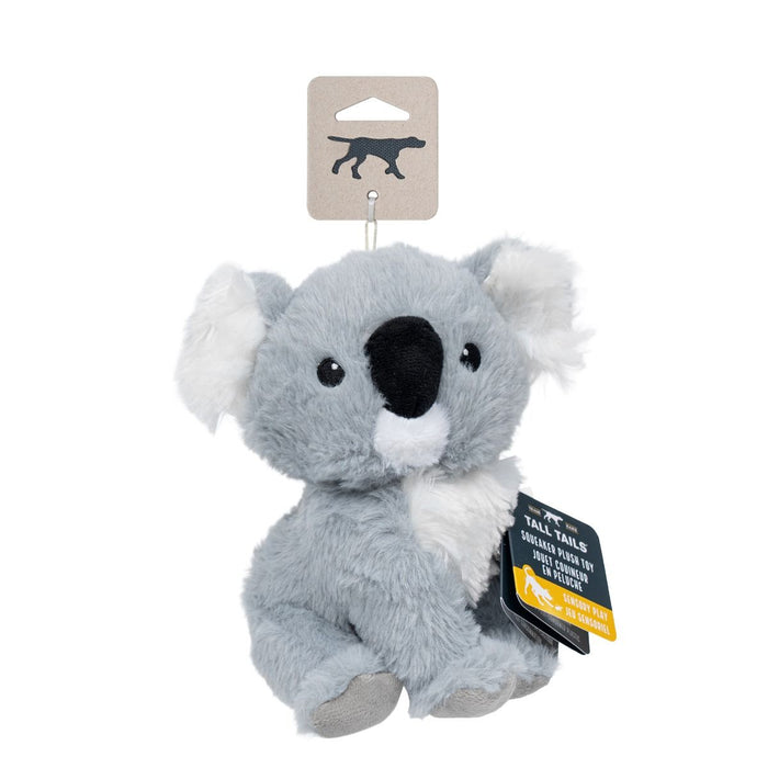 Tall Tails Plush Squeaker Dog Toy, Koala, 8"