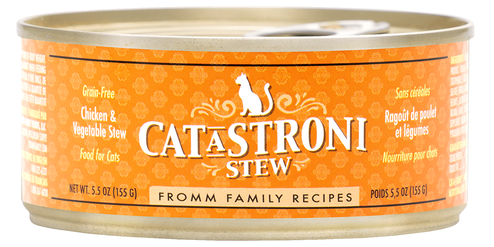 Fromm Cat Can Cat-A-Stroni Chicken Vegetable Stew 5.5oz