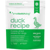Small Batch Dog Frozen Raw Food Sliders Duck
