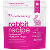 Small Batch Dog Frozen Raw Food Sliders Rabbit