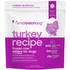 Small Batch Dog Frozen Raw Food Sliders Turkey