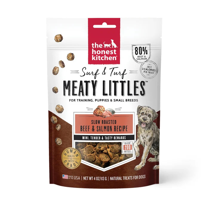 The Honest Kitchen Dog Beef & Salmon Meaty Littles