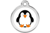 Red Dingo Enamel Pet ID Tag Penguin (1PE), Medium