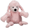 Hugglehounds Knottie Dog Toy Diva Pink Poodle