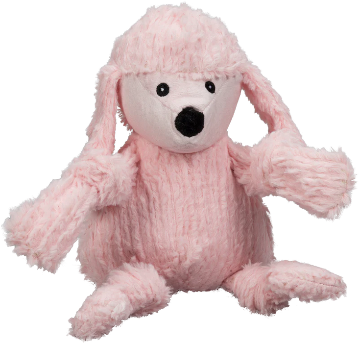 Hugglehounds Knottie Dog Toy Diva Pink Poodle