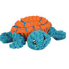 HuggleHounds Huggle-Fusion Dog Toy Orange Dude Turtle