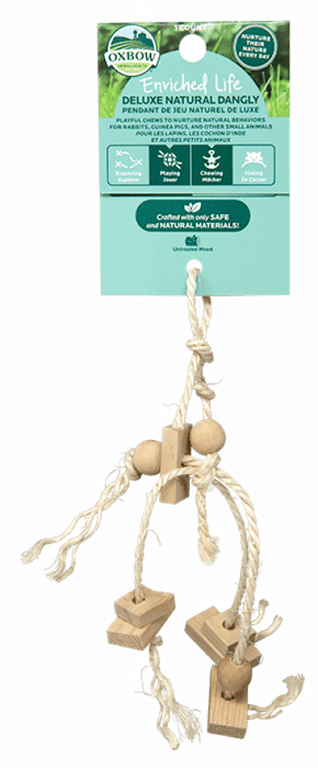 Oxbow Small Animal Enriched Life Deluxe Natural Dangly Toy