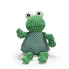 HuggleHounds Knottie Fergie Frog Large Dog Toy