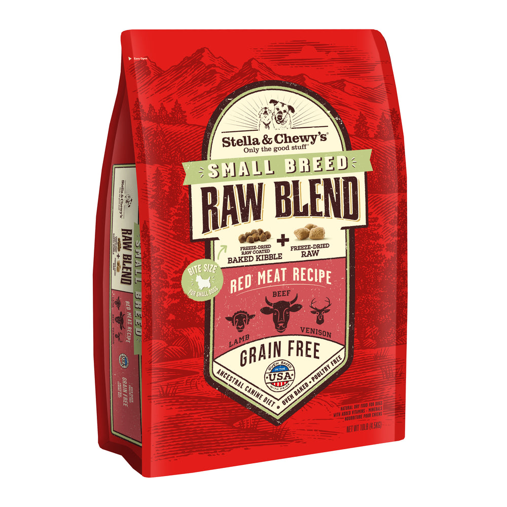 Stella & Chewy's Raw Blend Grain Free Dog Dry Food Small Breed Red Meat