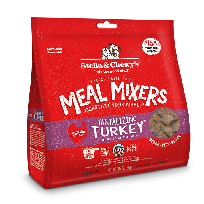 Stella & Chewy's Dog Freeze Dried Food Mixer Tantalizing Turkey