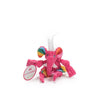 HuggleHounds Knottie Rainbow Elephant Wee Dog Toy