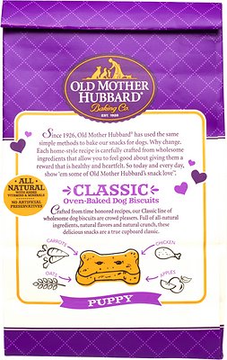 Old Mother Hubbard Classic Crunchy Dog Treats, Puppy, 20oz