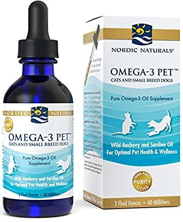 Nordic Naturals Omega-3 Pet Supplement Small Dog & Cats 2oz