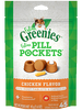 Greenies Pill Pocket Chicken Cat Treats, 1.6oz