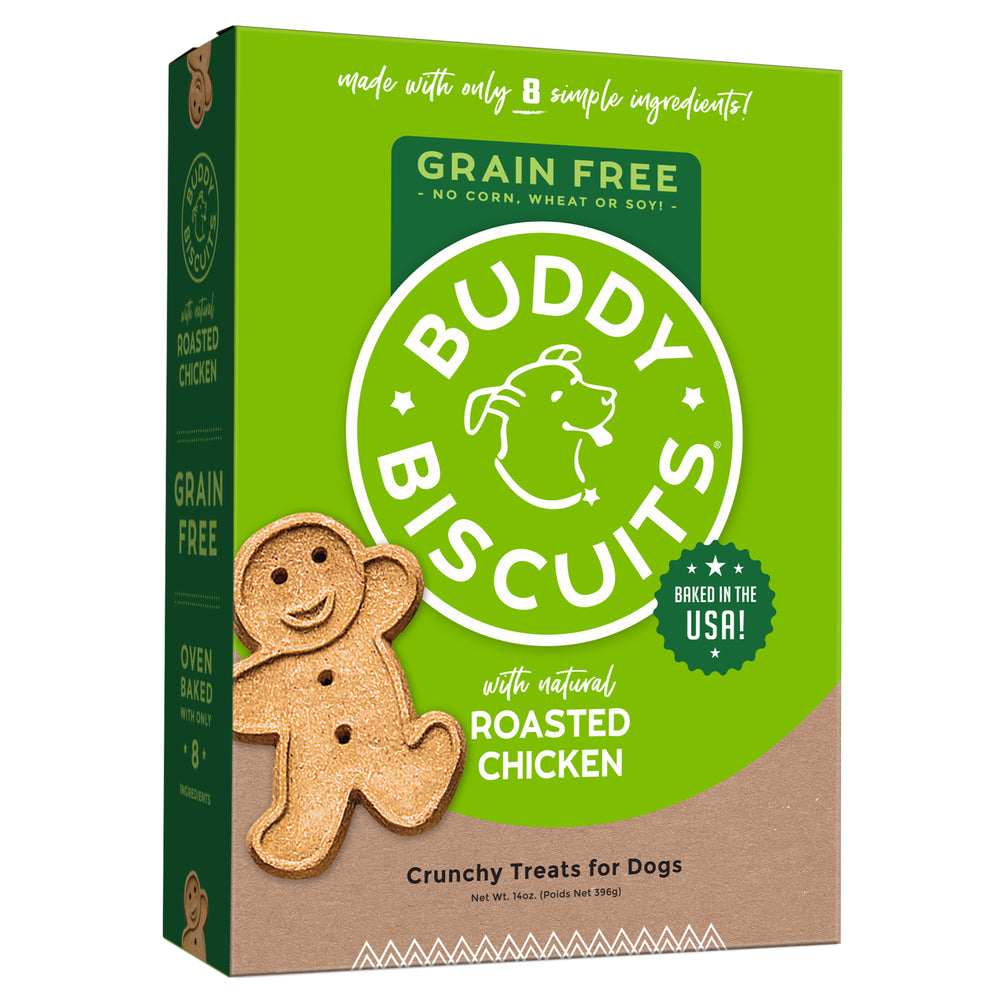 Buddy Biscuit Oven Baked Dog Grain Free Treats Chicken