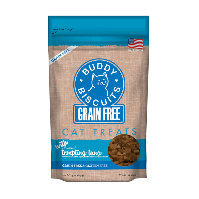 Buddy Biscuit Soft & Chewy Cat Grain Free Treats Tuna