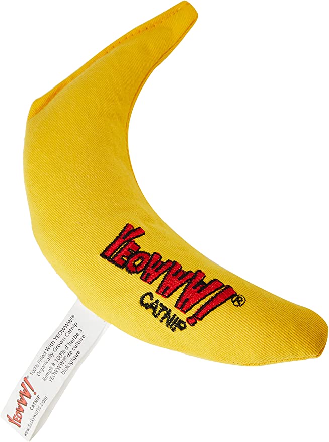 Yeowww! Catnip Toy Banana view 2