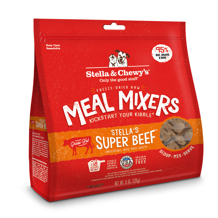 Stella & Chewy's Dog Freeze Dried Food Mixer Super Beef