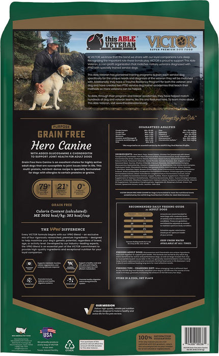 Victor Purpose Dog Grain Free Dry Food Hero