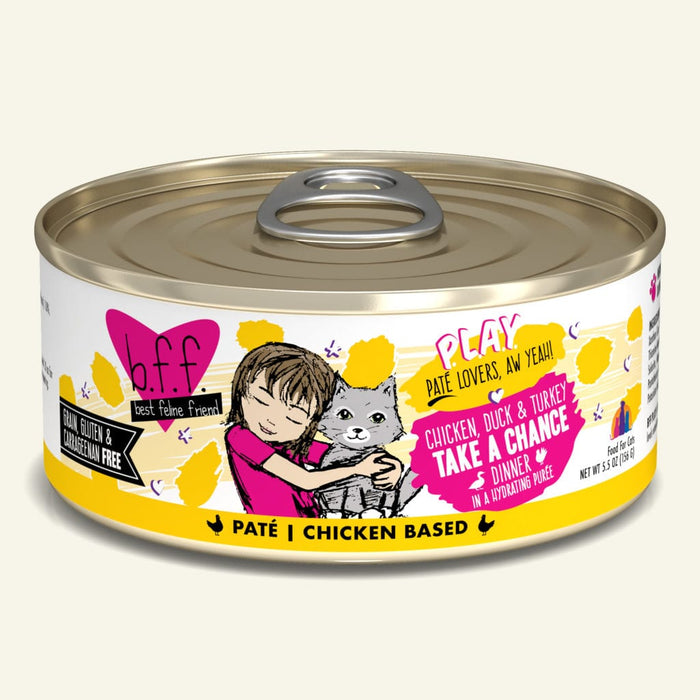 Weruva BFF Play Cat Can Food Take a Chance Chicken, Duck, & Turkey