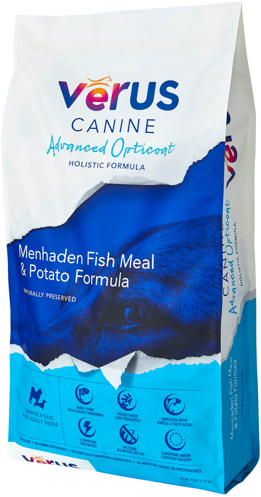 Verus Dog Grains Dry Food Advanced Opticoat Menhaden Fish & Potato