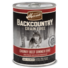 Merrick Backcountry Grain Free Dog Can Food Chunky Beef Dinner