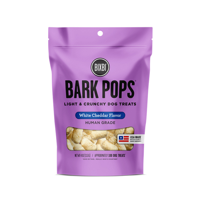 Bixbi Bark Pops Dog Treats White Cheddar