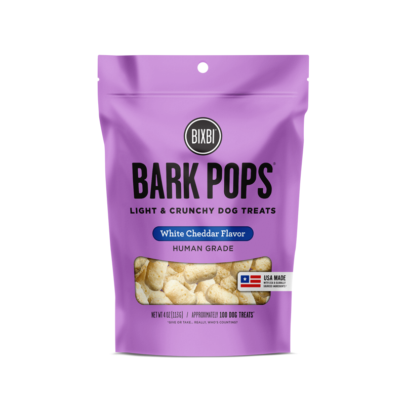 Bixbi Bark Pops Dog Treats White Cheddar