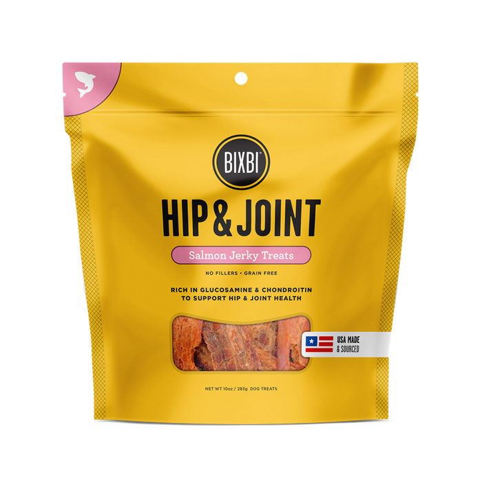 Bixbi Dog Jerky Treats Hip & Joint Salmon