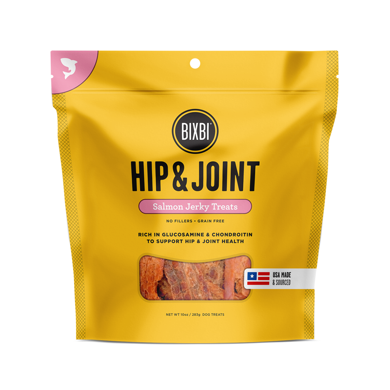 Bixbi Dog Jerky Treats Hip & Joint Salmon