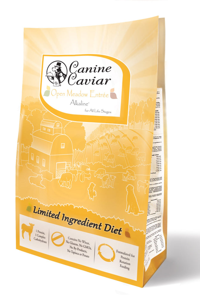 Canine Caviar Dog Grains Dry Food Open Meadow Lamb
