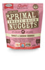 Primal Dog Freeze Dried Food Nuggets Turkey & Sardine