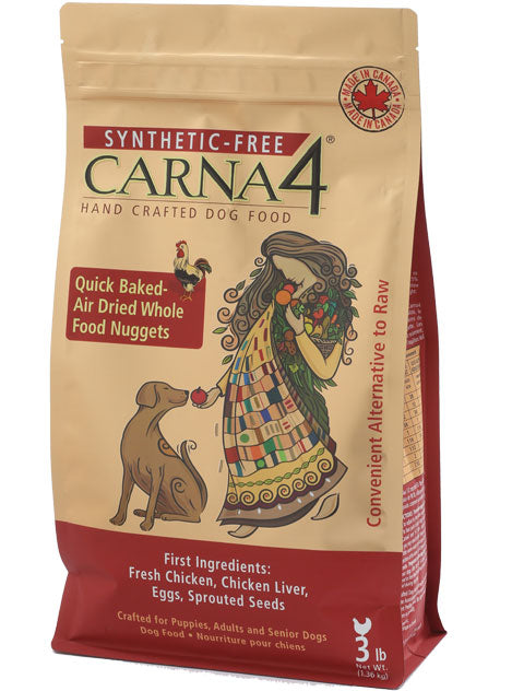 Carna4 Synthetic-Free Grains Dog Dry Food Chicken