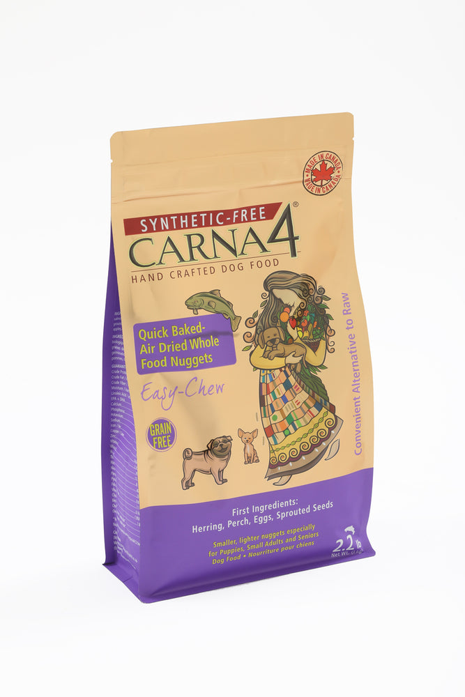 Carna4 Synthetic-Free Grain Free Dog Dry Food Easy-Chew Fish