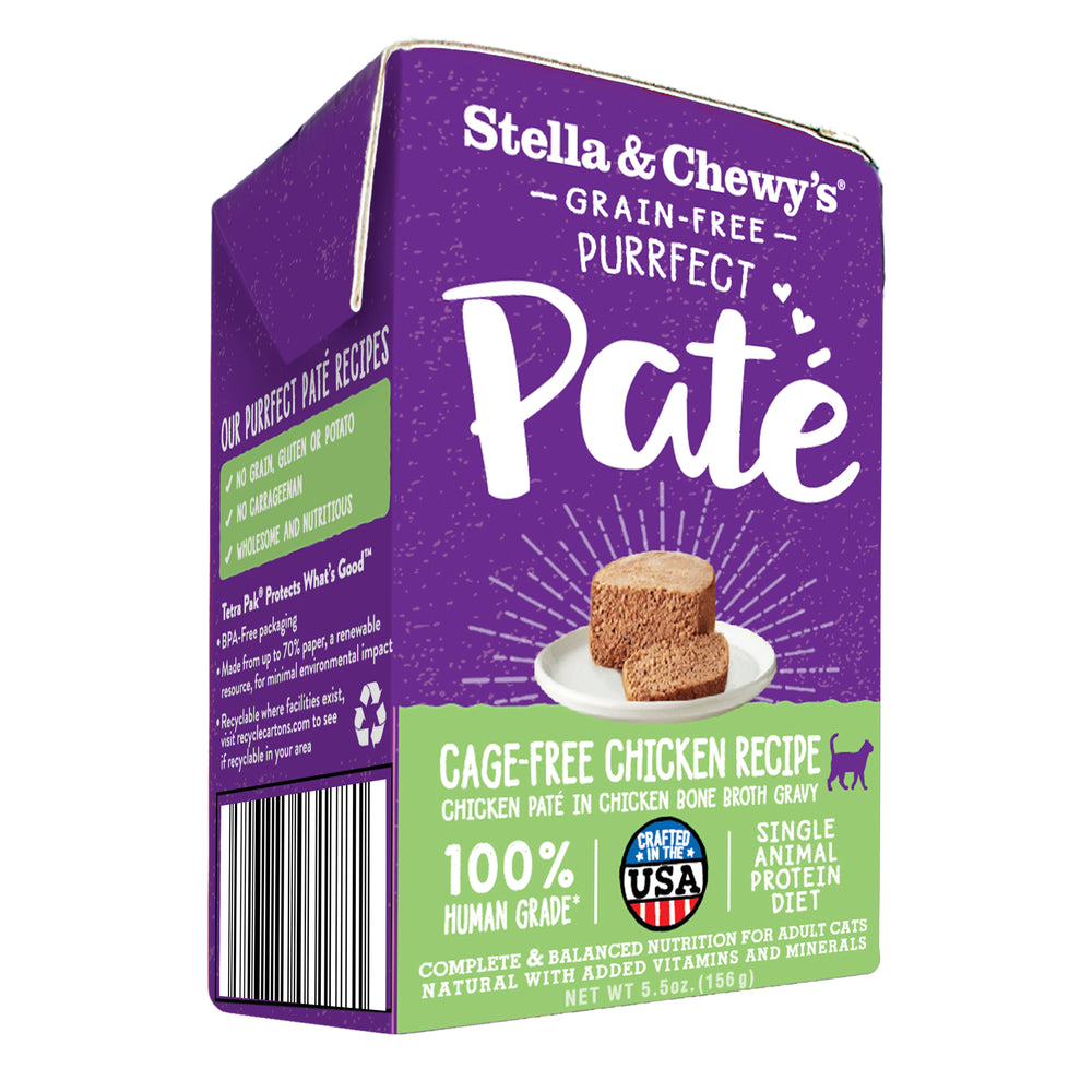 Stella & Chewy's Purrfect Cat Wet Food Pate Cage-Free Chicken