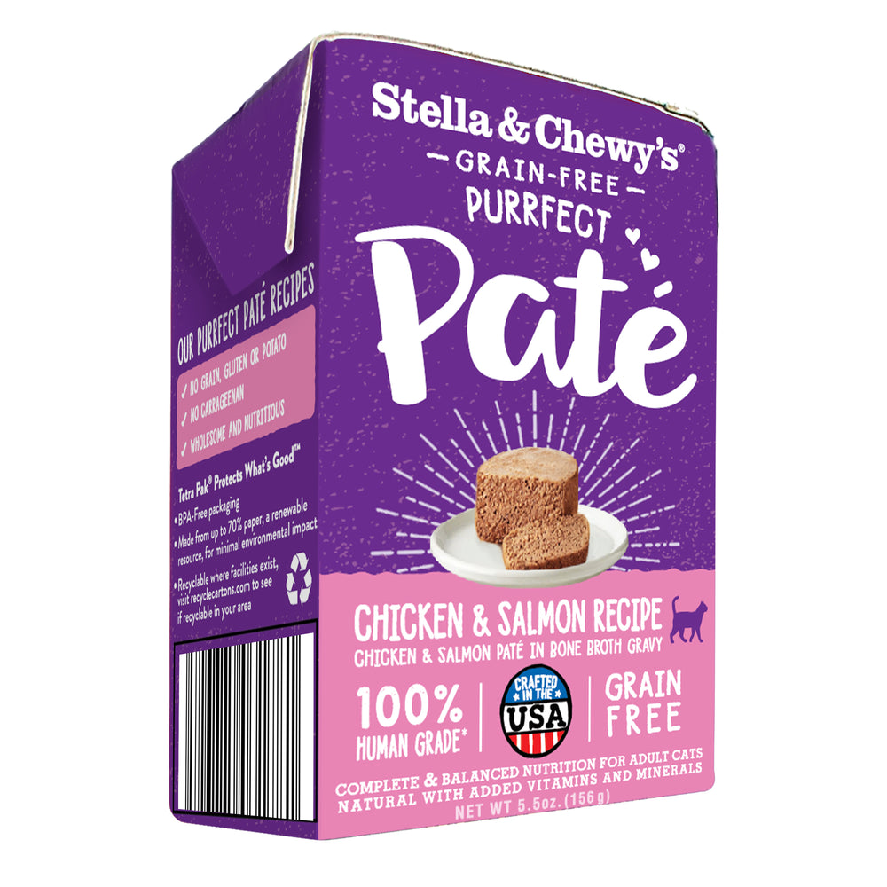 Stella & Chewy's Purrfect Cat Wet Food Pate Chicken & Salmon