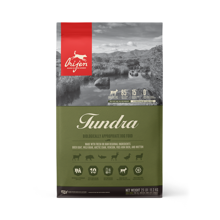 Orijen Grain Free Dog Dry Food Tundra