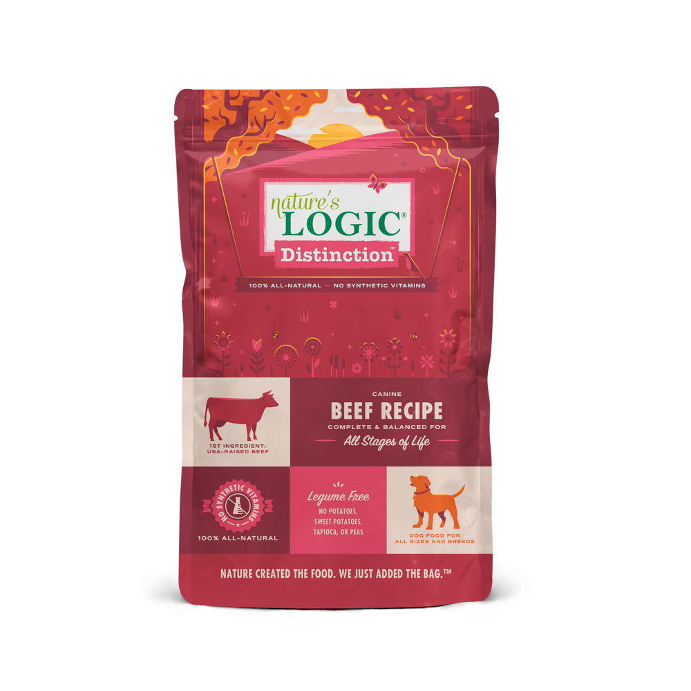 Nature's Logic Distinction Grains Canine Dry Food Beef Recipe