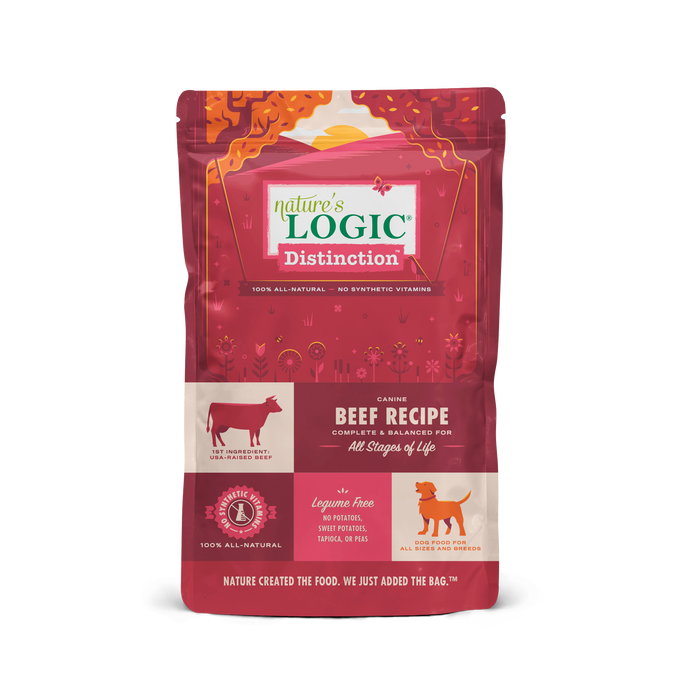 Nature's Logic Distinction Grains Canine Dry Food Beef Recipe