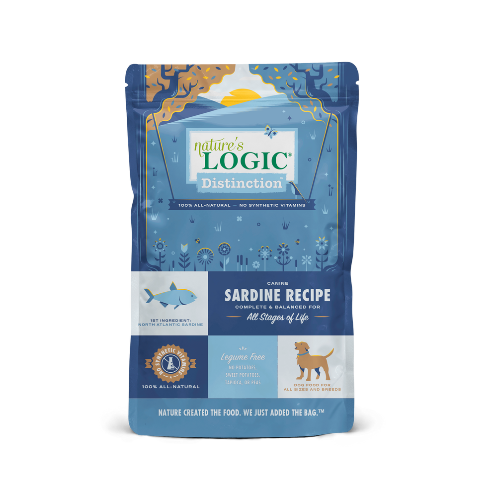 Nature's Logic Distinction Grains Canine Dry Food Sardine Recipe