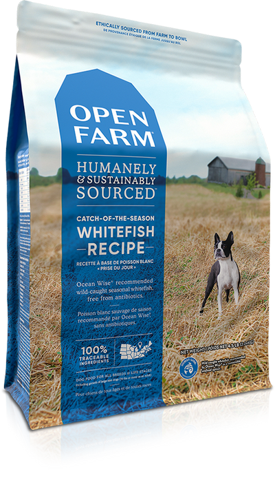Open Farm Grain Free Dog Dry Food Whitefish & Lentil