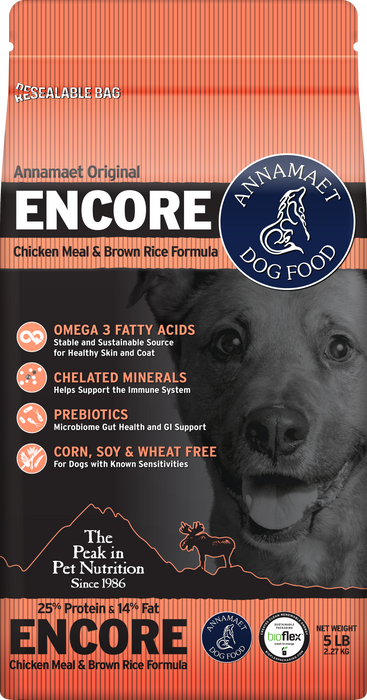 Annamaet Original Grains Dog Dry Food Medium & Large Breed (Encore)